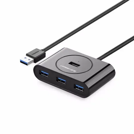 Ugreen CR113 USB-hubb, 4 x USB 3.0