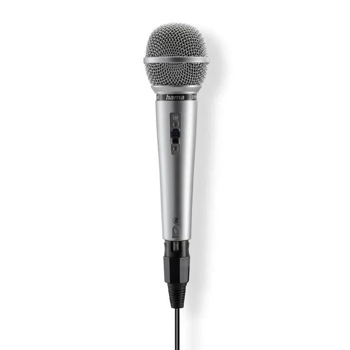 Hama Mikrofon Karaoke Dynamisk Mono Jam Star Silver