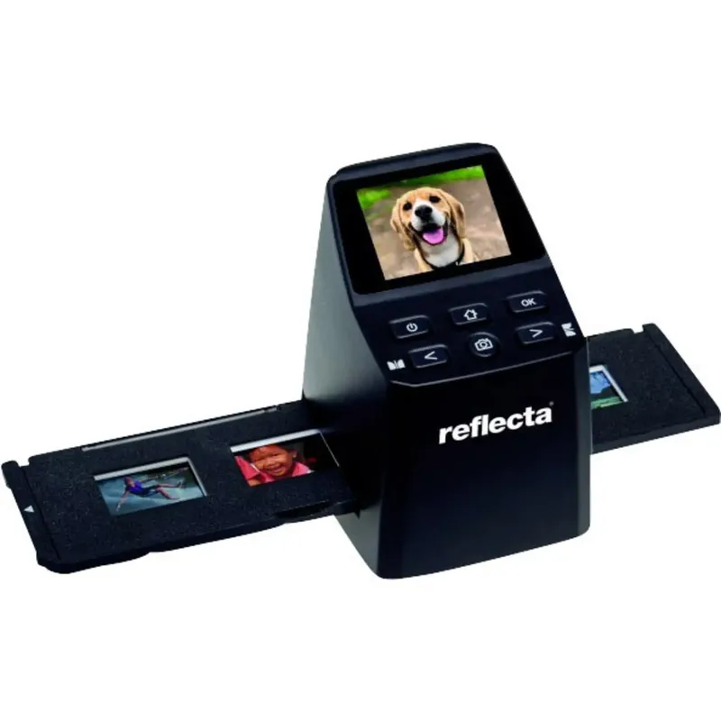 Reflecta x22-Scan Diaskanner, Negativskanner 3468 x 2312 Integrerad display, Minneskortplats