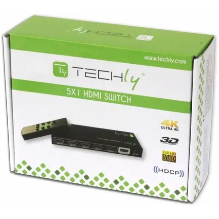 Techly IDATA HDMI-4K51 videoswitch HDMI, 6 portar