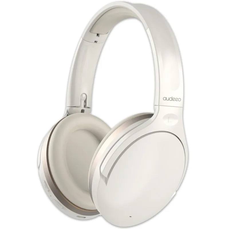 Audeeo - Hörlurar Over-Ear Hybrid ANC ENC Serenehush Vit - A14562