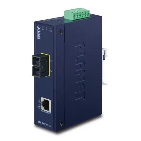 Planet industriell mediakonverterare 100 Mbit/s