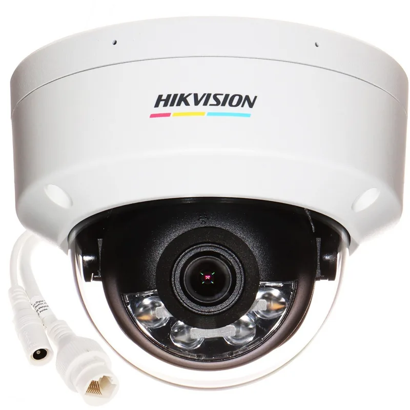 Hikvision DS-2CD1147G2H-LIU 2.8mm PL 4 MP ColorVu med Smart Hybrid Light Fast Dome Nätverkskamera