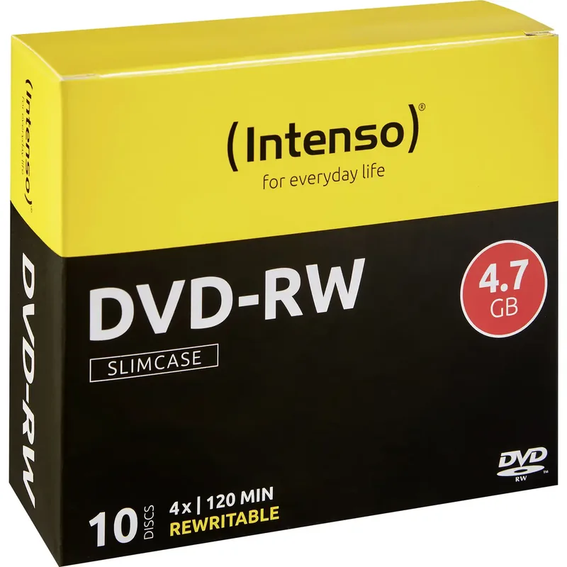 Intenso - DVD-RW x 10 - 4,7 GB