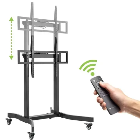 Techly 366990 mobilt tv-stativ 55-100 tum, 120 kg