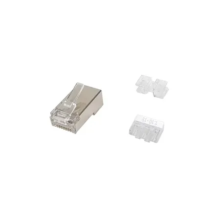 Equip RJ45-kontakter Cat.6A, skärmade, 100 st