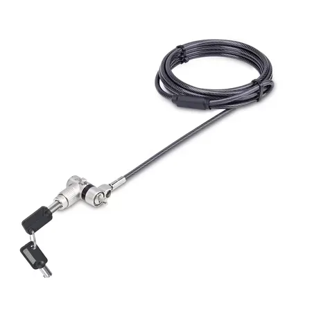 StarTech.com 3-in-1 Laptop Lock Compatible w/Noble Wedge/Nano/K-Slot