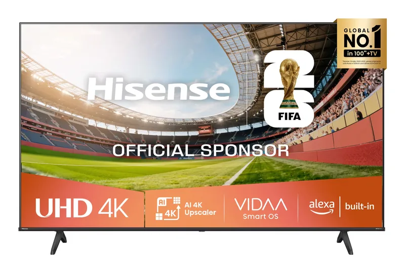 Hisense 55A6Q TV 55" 4K Ultra HD Smart TV Wi-Fi svart