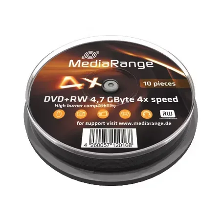 MediaRange - DVD+RW x 10