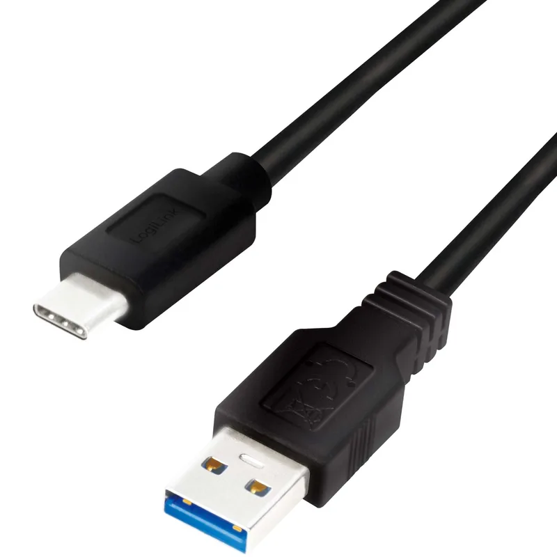 USB-A - USB-C-kabel USB 3.2 Gen1 15W 0,15m