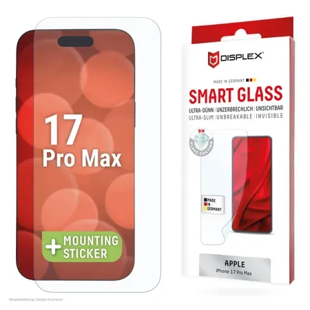 DISPLEX Smart Glass för iPhone 17 Pro Max