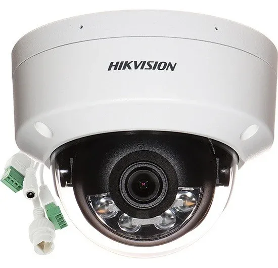 Hikvision DS-2CD2163G2-LIS2U(4mm) 6 MP Acusense Smart Hybrid Light Fast Dome Nätverkskamera