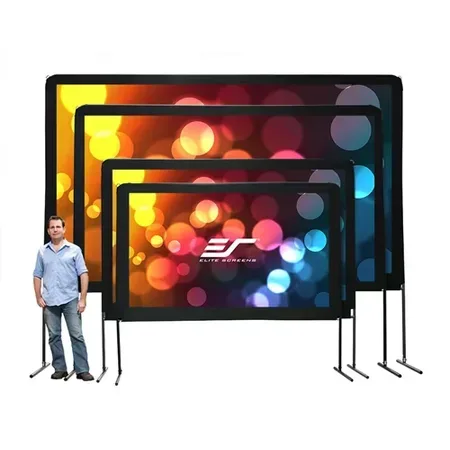 Elite Screens Yard Master2 utomhusskärm 16:9, 332*187cm, svart