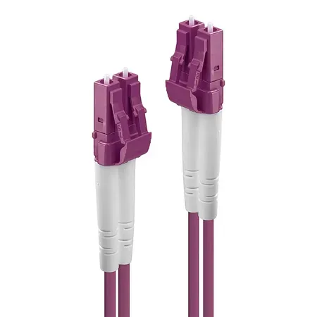 Lindy 46346 InfiniBand- och fiberoptisk kabel, 20 m, LC, rosa