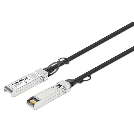 Intellinet 508483 InfiniBand- och fiberoptisk kabel 5 m SFP+ svart, silver