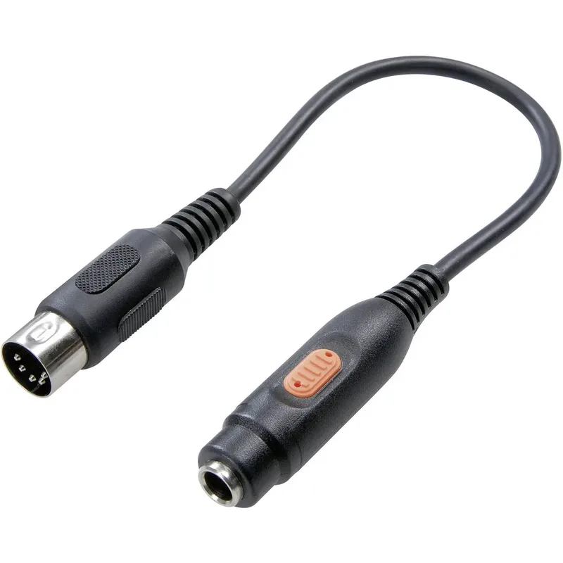 SpeaKa Professional SP-7870312 DIN-anslutning / Teleplugg Audio Adapter [1x DIN-hane 5-pol