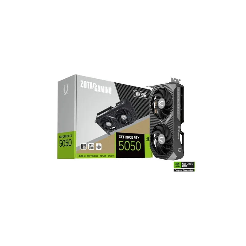 Zotac GAMING GeForce RTX 5050 Twin Edge NVIDIA 8 GB GDDR6