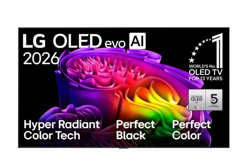 LG OLED evo AI G6 OLED55G61LW 55" 4K OLED Smart TV