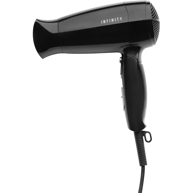 MELISSA Hårtork med vikbart handtag 1600W Svart
