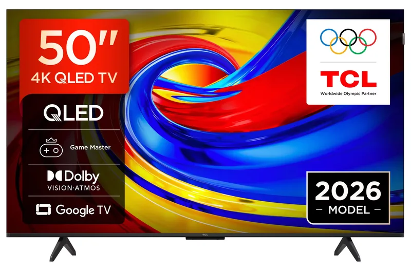 TCL P7L 50P7L TV 50" 4K Ultra HD Smart TV Wi-Fi svart
