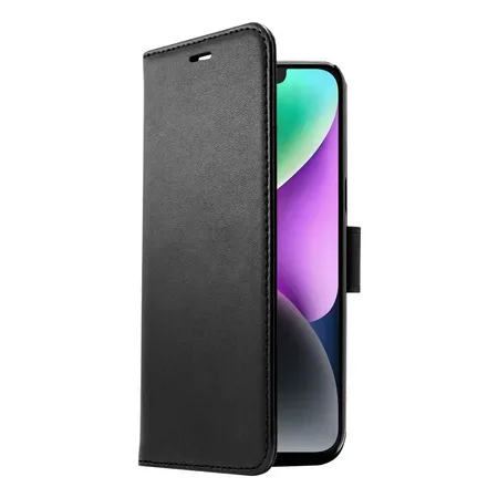 SCREENOR plånboksfodral till iPhone 16e, läder
