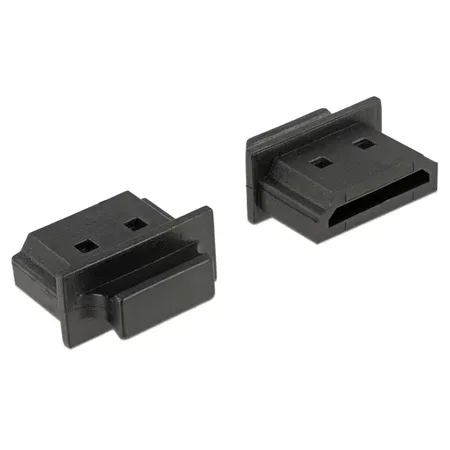 Delock HDMI A-honkontakt, svart