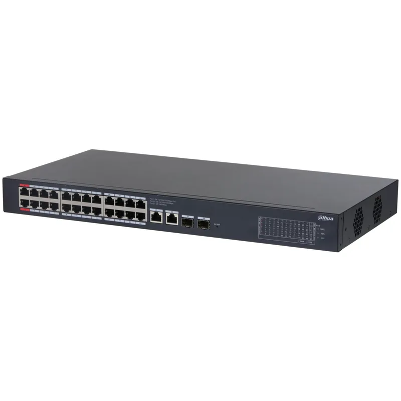 Dahua CS4228-24GT-240 28-portars molnbaserad stationär Gigabit-switch med 24-portars PoE