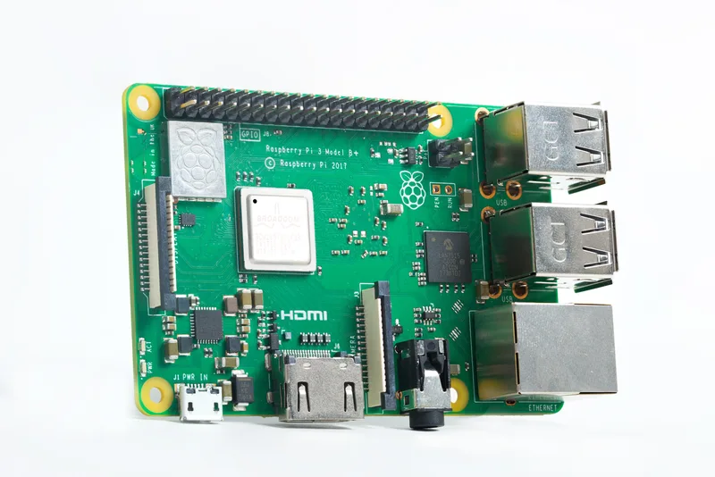 Raspberry PI 3 MODEL B+ Enkelkortsdator