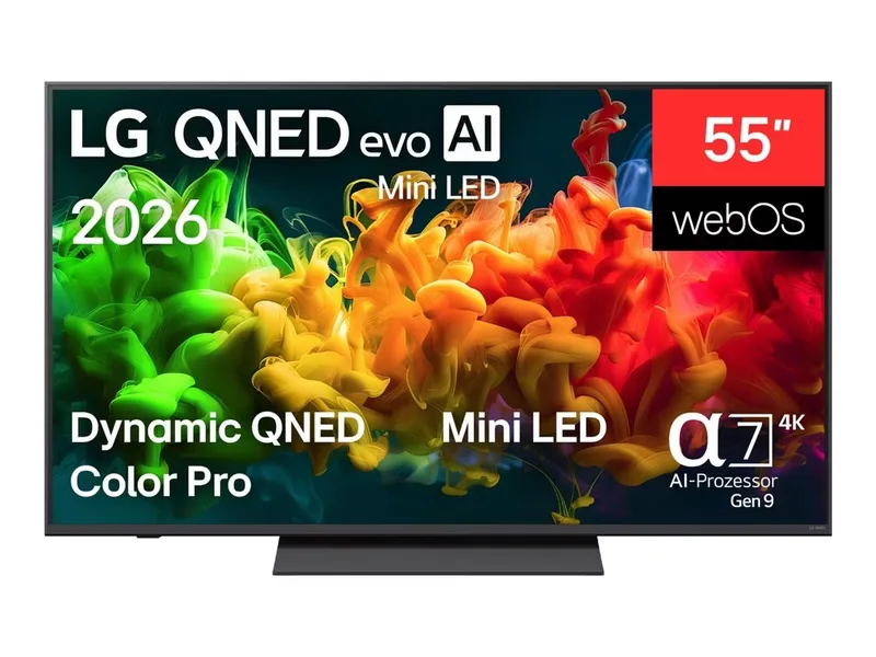 LG 55QNED8EB3B 55" 4K Ultra HD QNED Smart TV