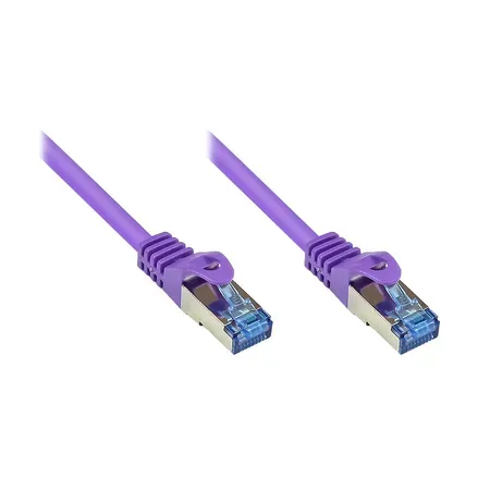 Alcasa Cat6a nätverkskabel Violett 1,5 m S/FTP (S-STP)