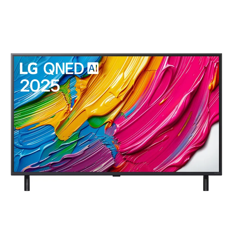 LG QNED AI 43QNED80A6A 43" 4K Ultra HD Edge‑LED Smart TV Wi‑Fi Svart