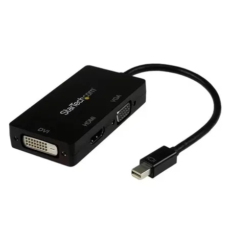 StarTech.com A/V-reseadapter 3-i-1 Mini DisplayPort till VGA, DVI eller HDMI