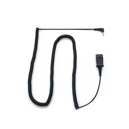 Poly ljudkabel, 2,5 mm till QD, 3 m