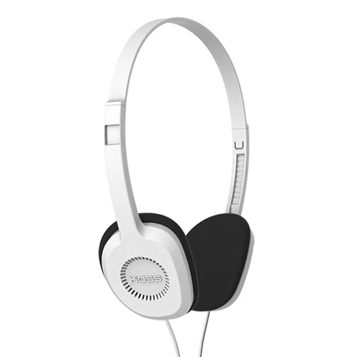 Koss KPH8W on-ear-hörlurar, vit