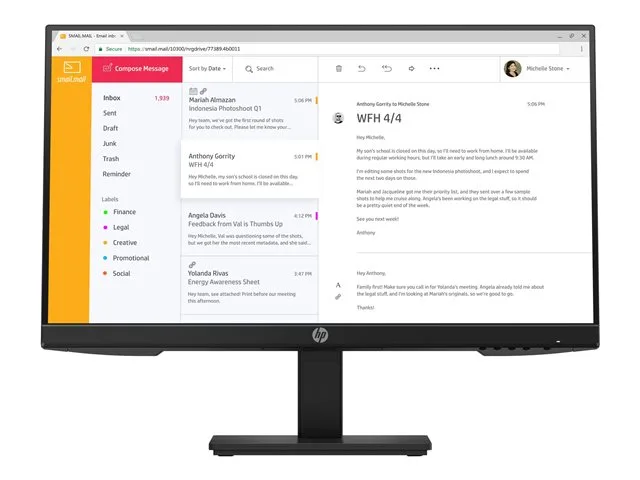 HP P24 G4 skärm