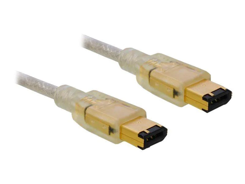 Delock - IEEE 1394-kabel - 6 pin FireWire till 4 pin FireWire