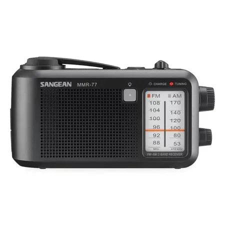 Sangean MMR-77 bärbar analog, svart