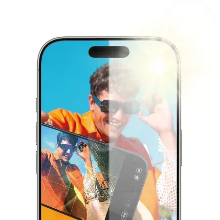 PanzerGlass - Anti-Reflective Armor Screen Protector - iPhone 17 / iPhone 16 Pro - w. EasyAligner