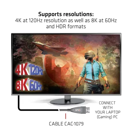 Club 3D CAC-1079 DisplayPort-kabel 20 m