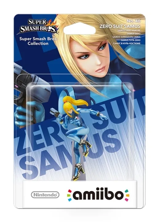 Nintendo Amiibo Figurine Zero Suit Samus