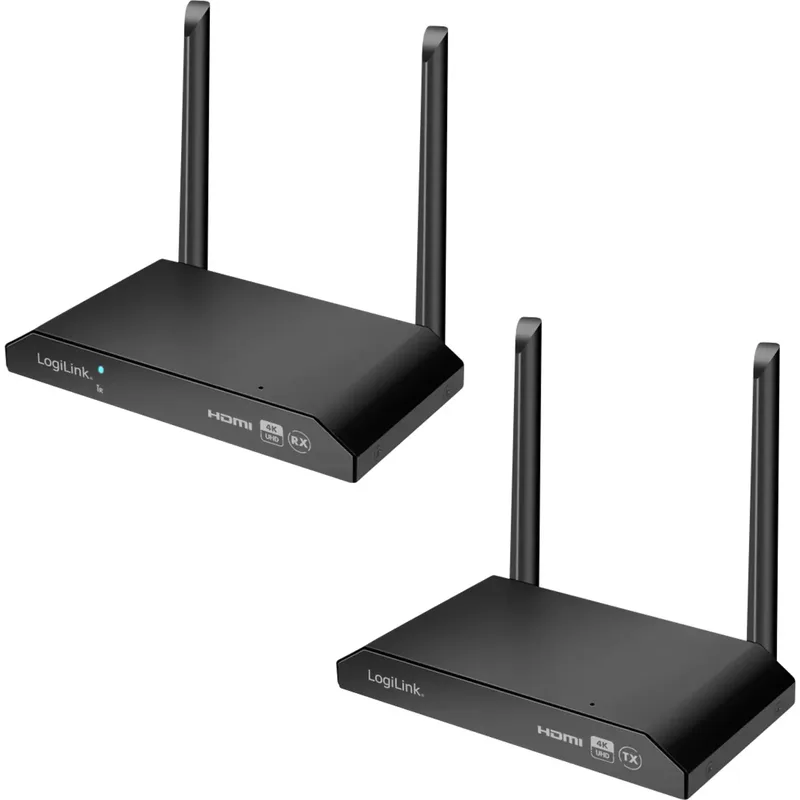 LogiLink Trådlös HDMI-överföring KVM 1till4