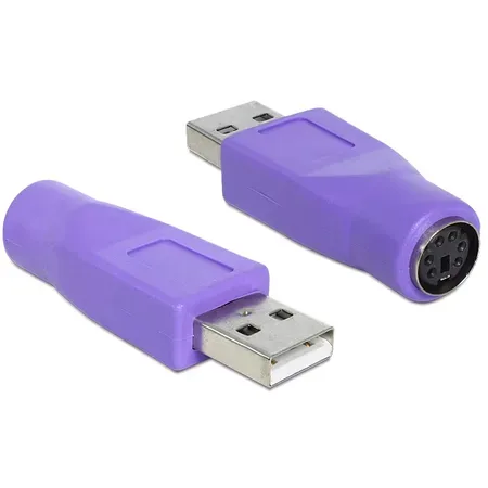 Delock adapter för tangentbord/mus