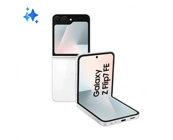 Samsung Galaxy Z Flip7 FE 256 GB, vit