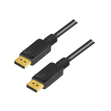 LogiLink CV0139 DisplayPort-kabel, 5 m, svart