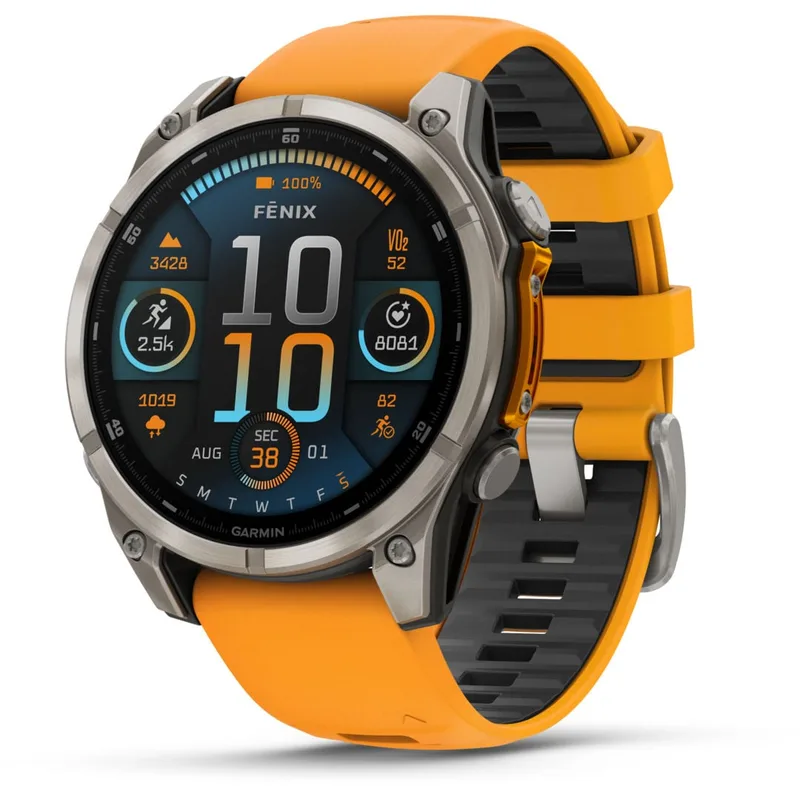 Garmin Fenix 8 47 mm AMOLED träningsklocka