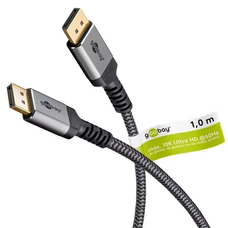 Goobay DisplayPort™ 2.1-kabel, 1 m
