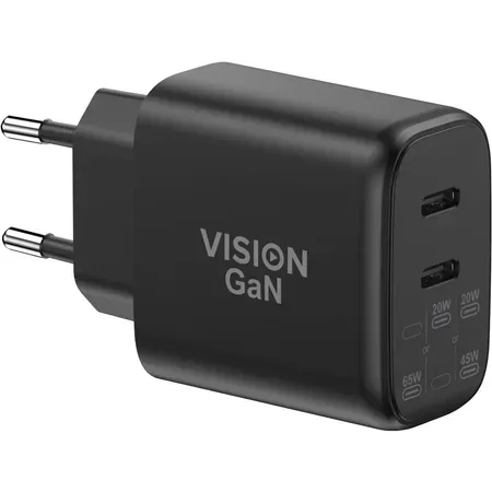 VISION USB-C 65W-laddare