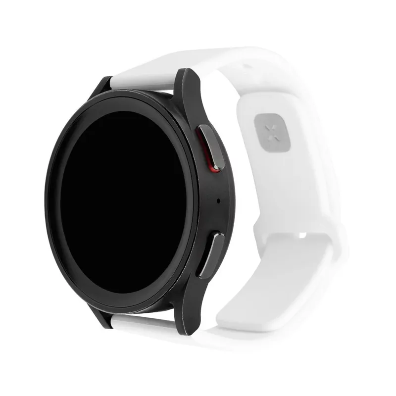 FIXED Silikonrem för Smartwatch Universal 22 mm Vit