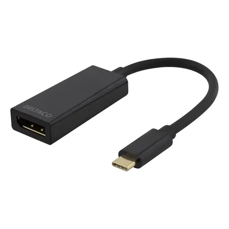DELTACO USBC-DP Extern videoadapter