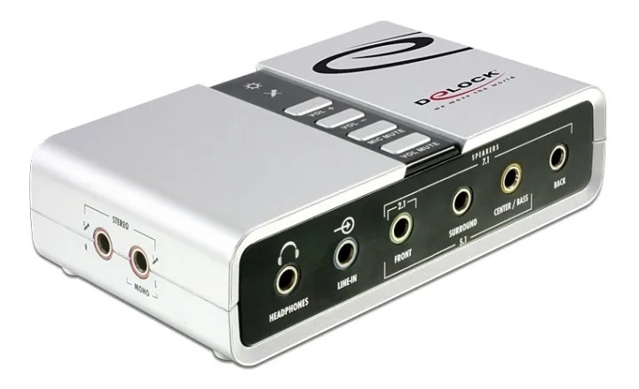 DeLOCK USB 2.0 ljudkort